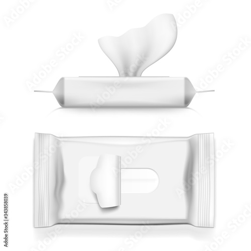 Antibacterial Wipes Or Hygiene Paper Hand Napkin