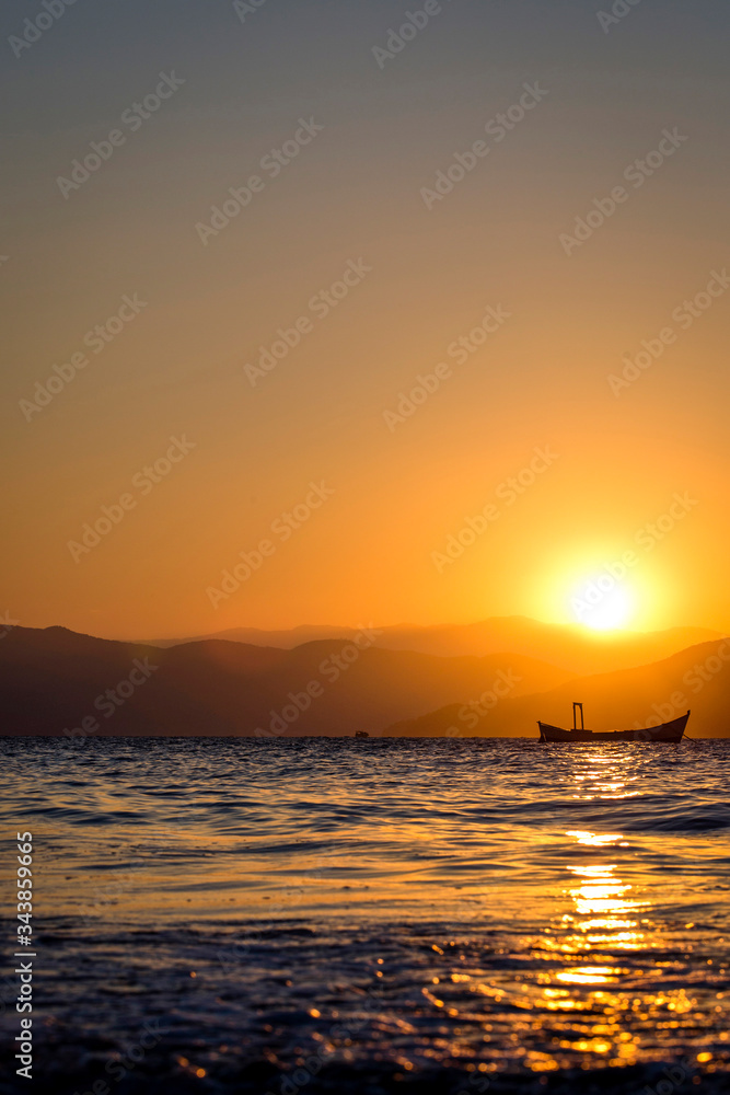 Entardecer na Playa Caballeros - Punta Hermosa - Peru