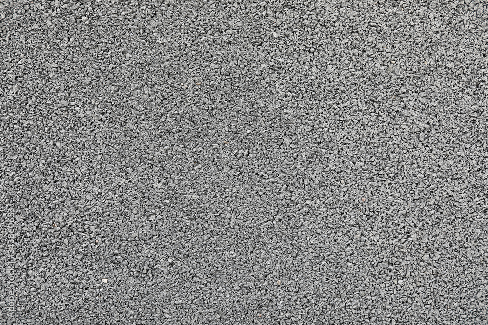 Fototapeta premium Grey colored artificial rubber flooring for gym or recreation ground