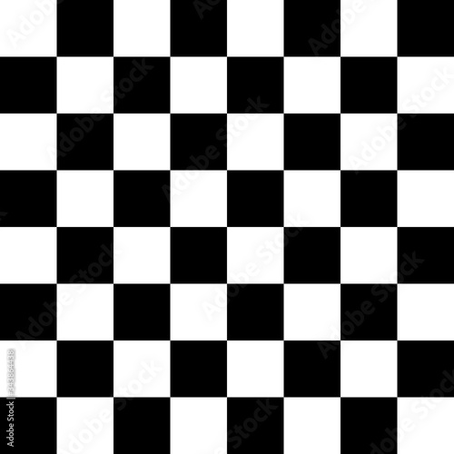 black and white chess board