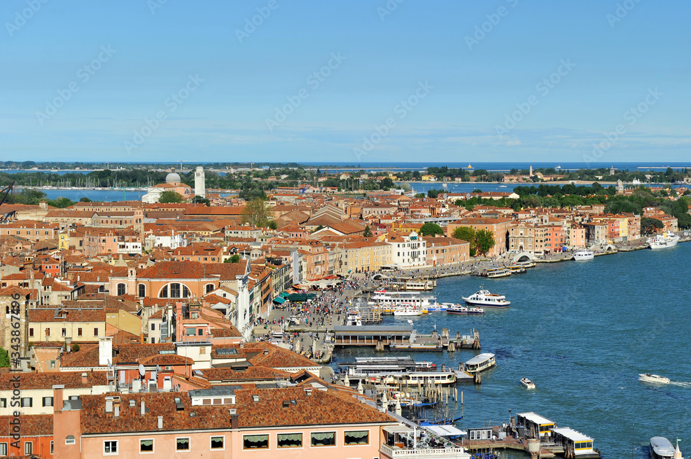 View of Venice from different part of city