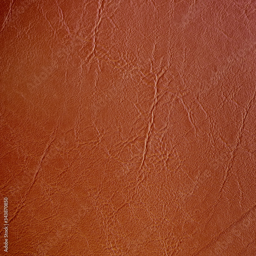 Brown leather texture can be use as background