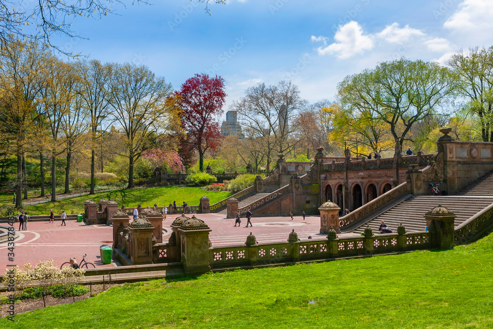 Navy Terrace AKA Bethesda Terrace in Central Park. New York