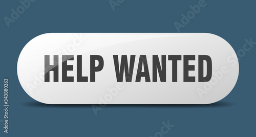 help wanted button. help wanted sign. key. push button.
