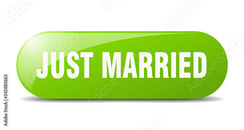 just married button. just married sign. key. push button.
