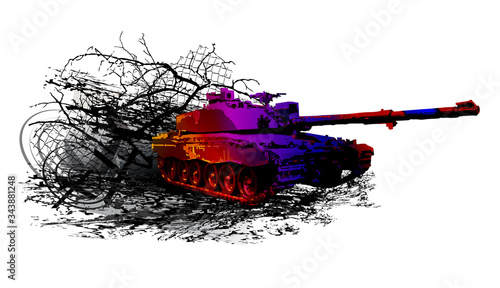 Army military war tank