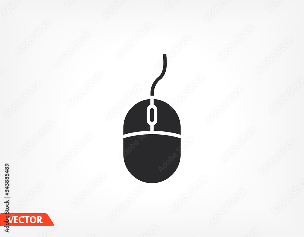 Computer mouse. Vector Eps 10 Design Flat Illustration best flashlight Computer mouse. Vector Eps 10 Design Flat Illustration best flashlight