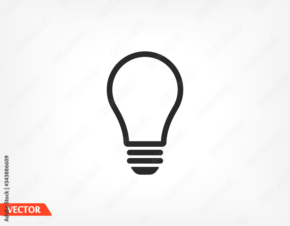 bulb icon Vector Eps 10 Lorem Ipsum Flat Design light lamp symbol bulb icon Vector Eps 10 Lorem Ipsum Flat Design light lamp symbol