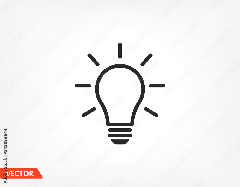 bulb icon Vector Eps 10 Lorem Ipsum Flat Design light lamp symbol bulb icon Vector Eps 10 Lorem Ipsum Flat Design light lamp symbol