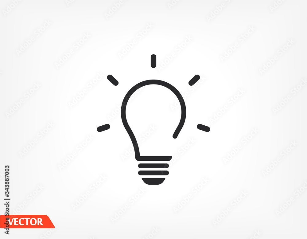 bulb icon Vector Eps 10 Lorem Ipsum Flat Design light lamp symbol bulb icon Vector Eps 10 Lorem Ipsum Flat Design light lamp symbol