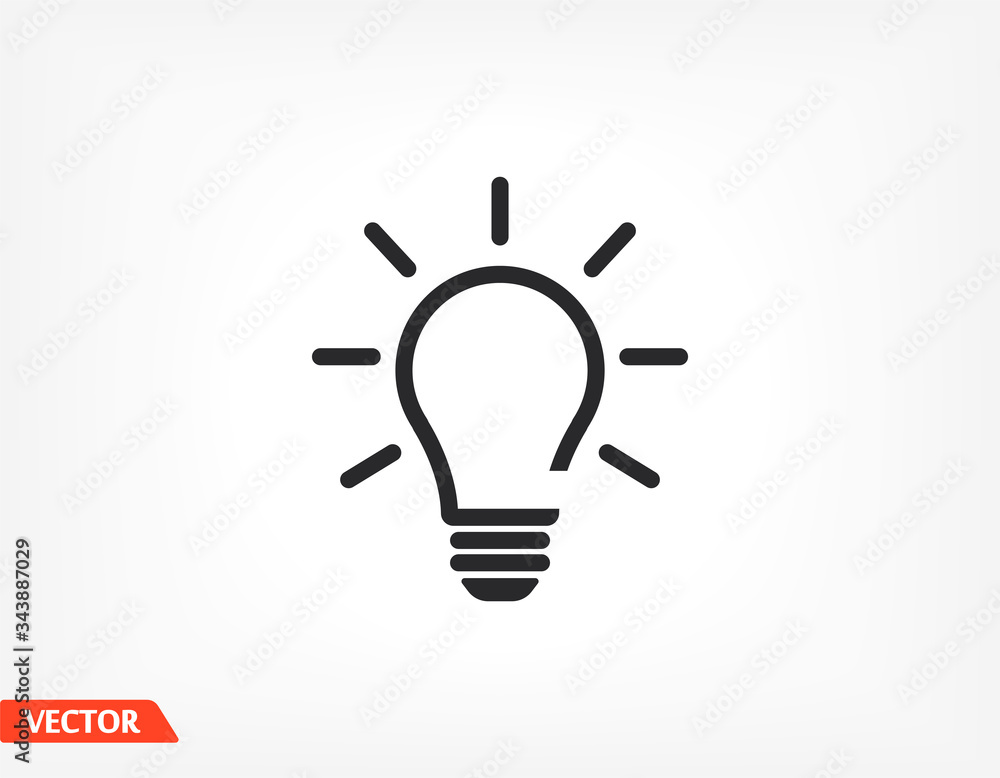bulb icon Vector Eps 10 Lorem Ipsum Flat Design light lamp symbol bulb icon Vector Eps 10 Lorem Ipsum Flat Design light lamp symbol