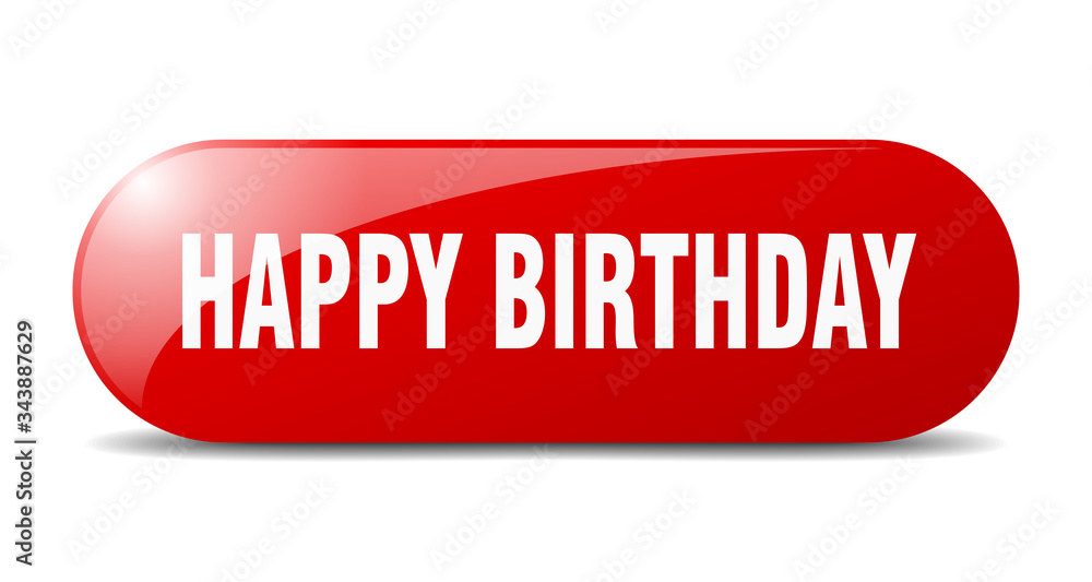 happy birthday button. happy birthday sign. key. push button. happy birthday button. happy birthday sign. key. push button.
