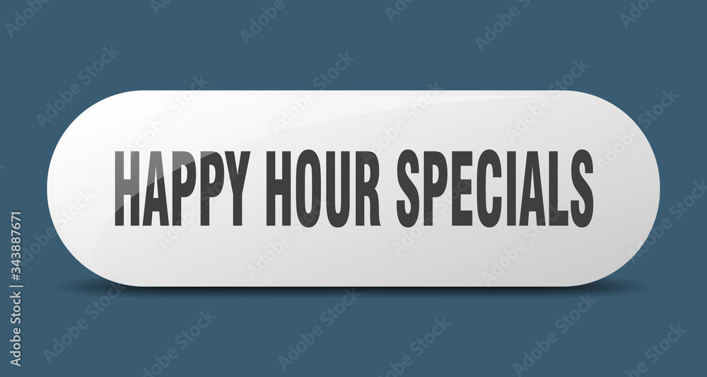 happy hour specials button. happy hour specials sign. key. push button. happy hour specials button. happy hour specials sign. key. push button.