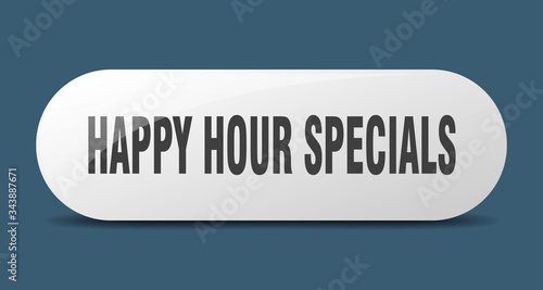 happy hour specials button. happy hour specials sign. key. push button.