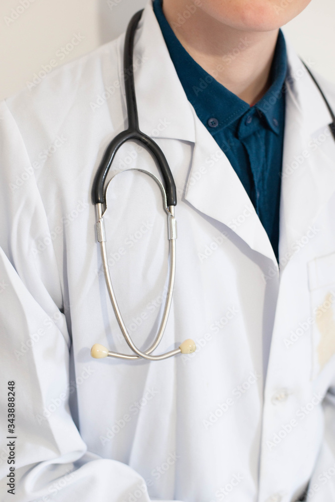 Doctor in a white coat Doctor in a white coat