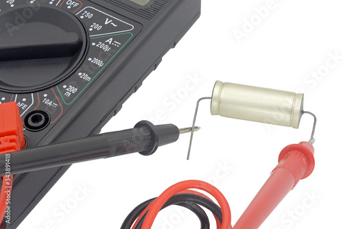 checking the radio element with a digital multimeter
