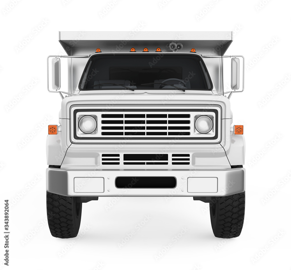 Tipper Dump Truck Isolated Tipper Dump Truck Isolated