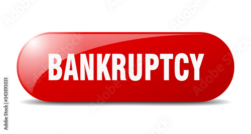 bankruptcy button. bankruptcy sign. key. push button.