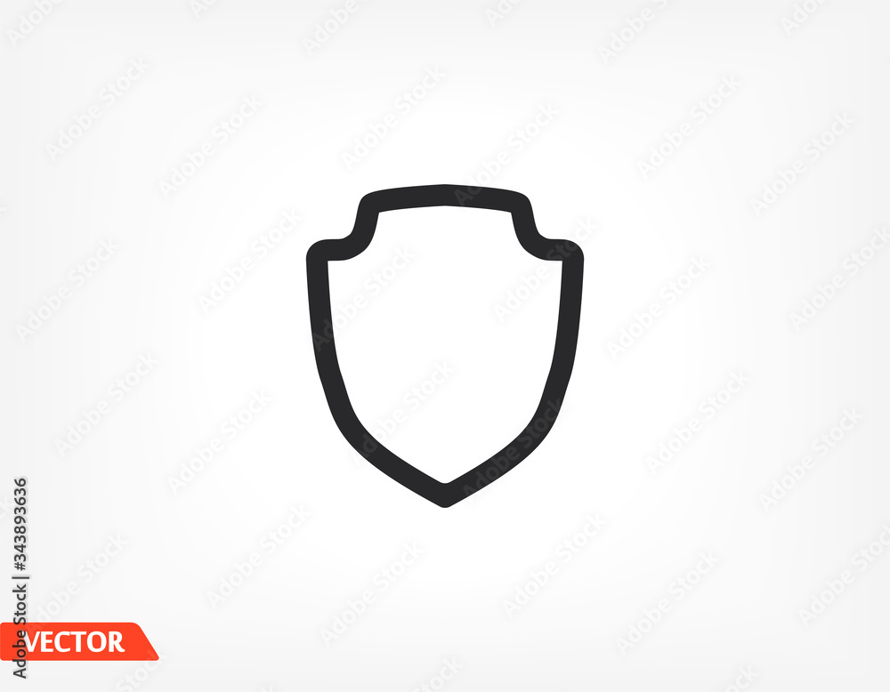 Outline shield line icon isolated on beautiful background. shield icon for website design, mobile app, logo, user interface. Editable stroke. Vector shield illustrator. EPS 10 Shield Line Outline shield line icon isolated on beautiful background. shield icon for website design, mobile app, logo, user interface. Editable stroke. Vector shield illustrator. EPS 10 Shield Line