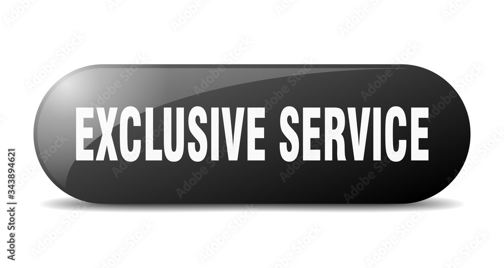 exclusive service button. exclusive service sign. key. push button. exclusive service button. exclusive service sign. key. push button.