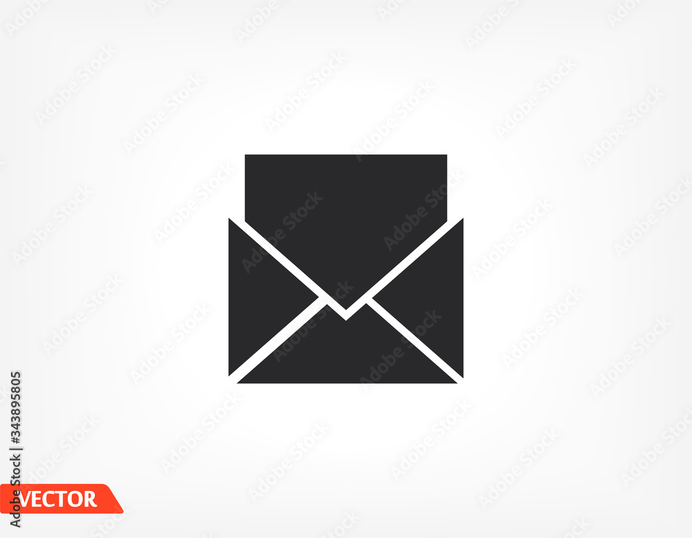 Postal envelope. envelope icon. Vector envelope EPS 10. Flat design. The work is done for your use. work with the background Postal envelope. envelope icon. Vector envelope EPS 10. Flat design. The work is done for your use. work with the background