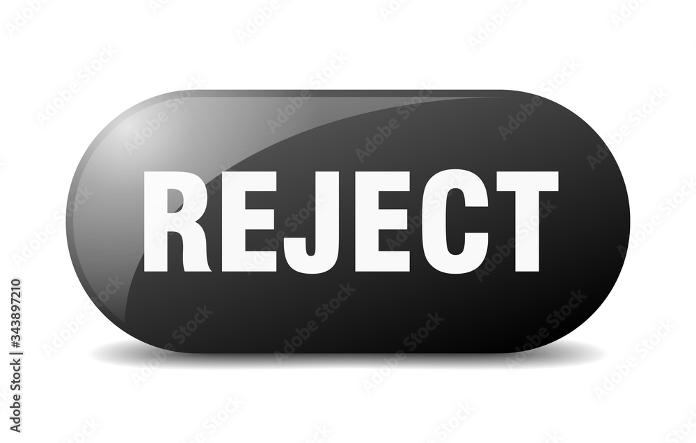 reject button. reject sign. key. push button. reject button. reject sign. key. push button.