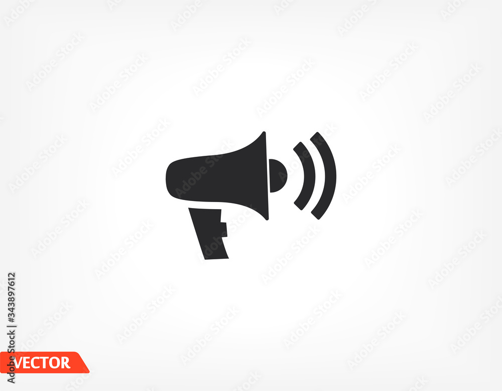 loudspeaker icon. Vector shout. Eps 10 volume. flat design. the work is done for your use for your purposes and purposes. loudspeaker icon. Vector shout. Eps 10 volume. flat design. the work is done for your use for your purposes and purposes.