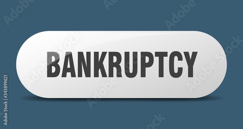 bankruptcy button. bankruptcy sign. key. push button.