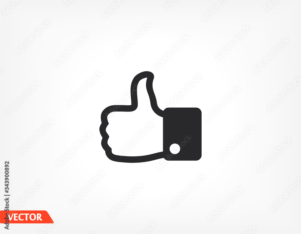 like. thumbs up. like icon. Vector Like Style. hand thumbs up. excerpt. flat design. The work is done for your use. 10 eps line like. thumbs up. like icon. Vector Like Style. hand thumbs up. excerpt. flat design. The work is done for your use. 10 eps line