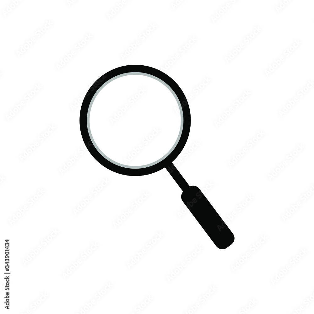 search icon, magnifier, magnifier, icon, emblem vector illustration
