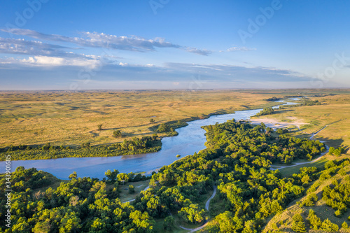 Dismal River flowing through Nebraska Sandhills