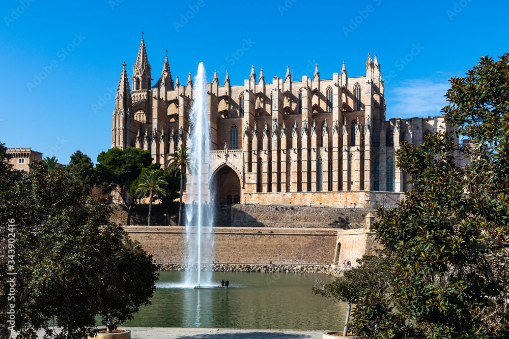 Obraz premium La Seu, Catedral de Palma Mallorca