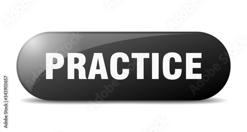 practice button. practice sign. key. push button.