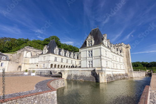 View of Loire valley in France