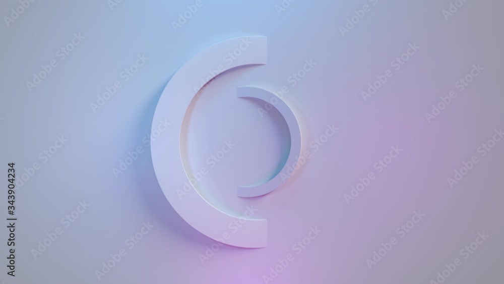 3d render of elegant bright background with blue and purple colors. Loop animation. 3d render of elegant bright background with blue and purple colors. Loop animation.