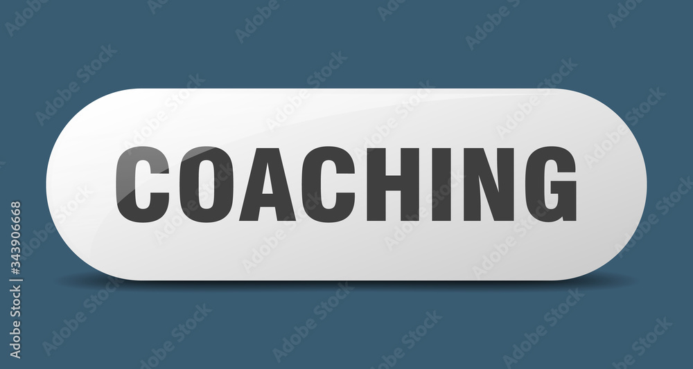 coaching button. coaching sign. key. push button.