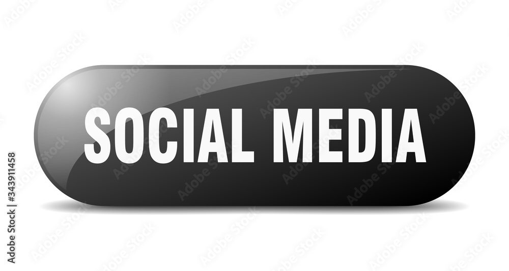 social media button. social media sign. key. push button. social media button. social media sign. key. push button.