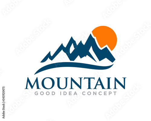 Mountain Logo Icon Design Vector