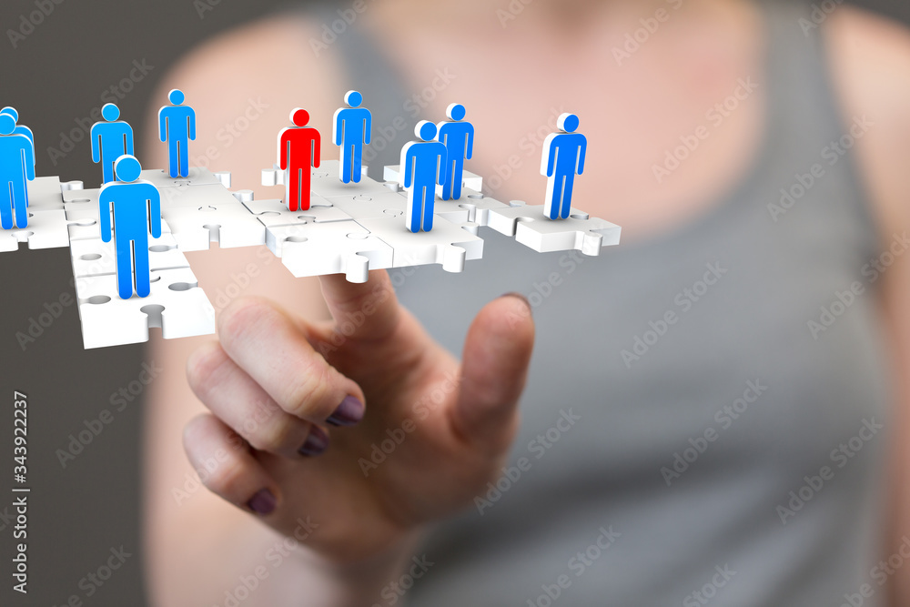 team network interface in hand digital team network interface in hand digital