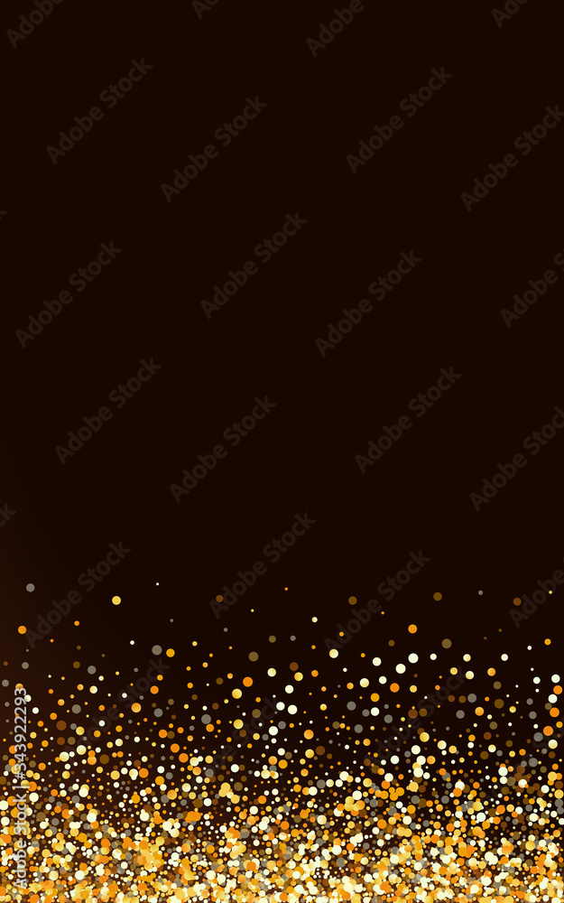 Yellow Round Abstract Brown Dark Background. Yellow Round Abstract Brown Dark Background.