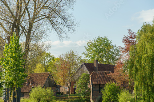 Das kleine Dorf Weseke im westlichen Münsterland photo