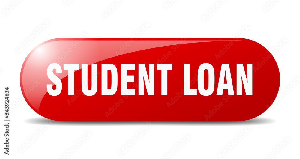 student loan button. student loan sign. key. push button. student loan button. student loan sign. key. push button.