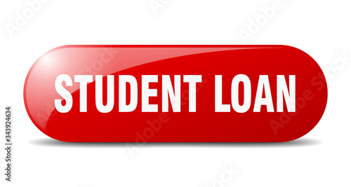 student loan button. student loan sign. key. push button.
