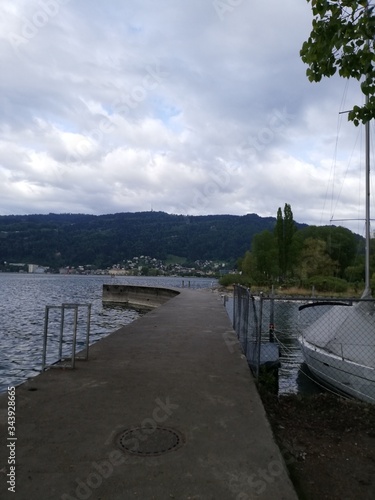 bridge over the lake