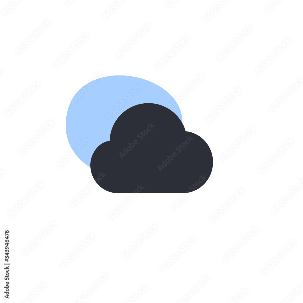 Cloud - Modern App Button Cloud - Modern App Button