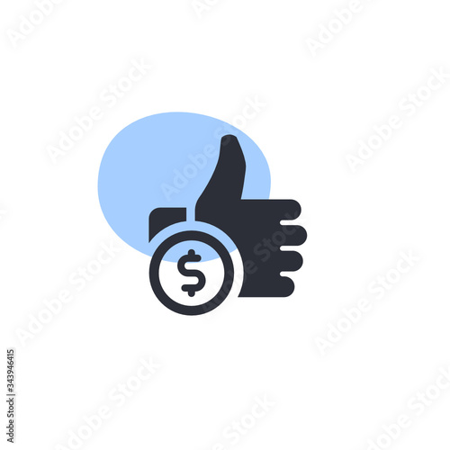 Pay Per Like -  Modern App Button