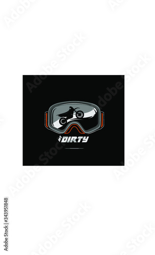 the goggles of dirty bike style