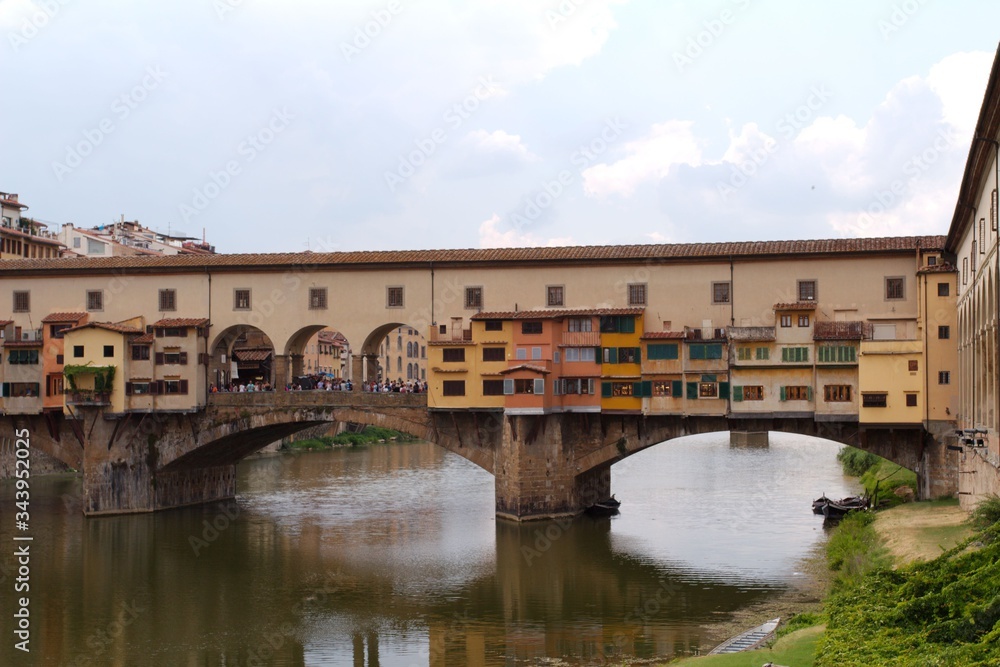 Ponte Vecchio (Most Złotników) - Florencja, Toskania, Wlochy