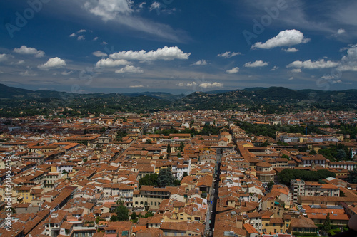 Panorama miasta - Florencja, Toskania, Wlochy