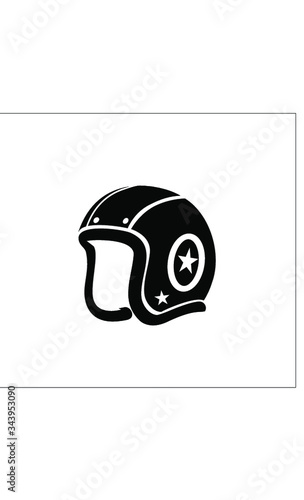 half face vintage helmet